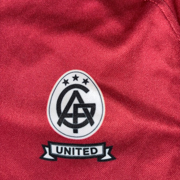 Nike New Caf United Short Sleeve Digital 2.0 Soccer Jersey Women's M Maroon B1m - Picture 2 of 7